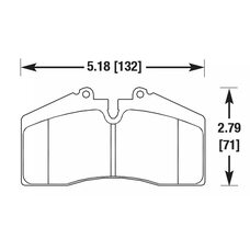 Тормозные колодки Mybrake STR задние Brembo S4,StopTech ST40