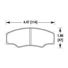 Тормозные колодки Mybrake Street 9016 AP RACING; HPB тип 5; PROMA 4