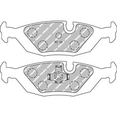 FDS296 DS PERFOMANCE Колодки для BMW 3, 5, 6, 7, MS