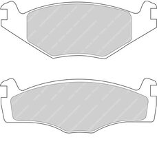 FCP419H DS2500 Колодки для BMW 3 (E90), (E91), (E92), (E93), BMW X1 (E84)