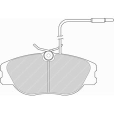 FDS565 DS PERFOMANCE Колодки для ALFA ROMEO, FIAT , LANCIA , PEUGEOT