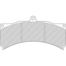 FRP3000H DS2500 Колодки для суппорта ALCON PNF4489X519, AP RACING CP3796 - Th. 18.0mm