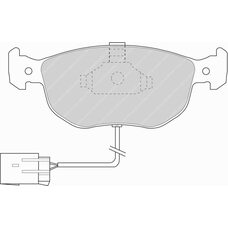 FDS767 DS PERFOMANCE Колодки для FORD Granada, Mondeo, FORD Scorpio