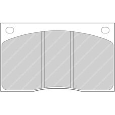 FCP817H DS2500 Колодки для ASTON MARTIN DB7, Virage, JAGUAR Sovereign, XJ12, XJ6, XJR, XJS