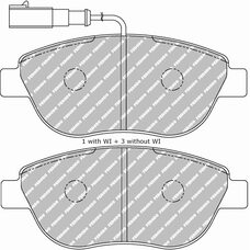 FDS1467 DS PERFOMANCE Колодки для CITROEN Xsara Picasso, FIAT 500L, Stilo, OPEL Corsa (D), PEUGEOT 206, 307