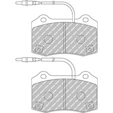 FDS1379 DS PERFOMANCE Колодки для CHRYSLER Viper, DODGE Viper, PEUGEOT 406