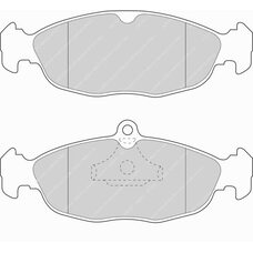 FDS732 DS PERFOMANCE Колодки для OPEL Astra, Tigra, ASTON MARTIN DB7
