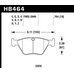 Колодки тормозные HB464Z.764 HAWK PC передние BMW  3&#039; (E46), M3 (E46), 5 (E39), X3 (E83)