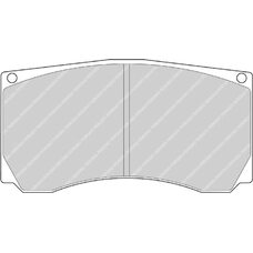 FRP3012R DS3000 Колодки для суппорта ALCON K type - Th. 20mm, PNF4476X549