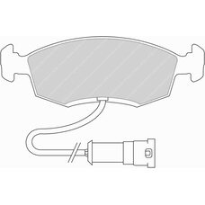 FDS276 DS PERFOMANCE Колодки для AC Ace, FORD Escort, Granada,Orion, Scorpio