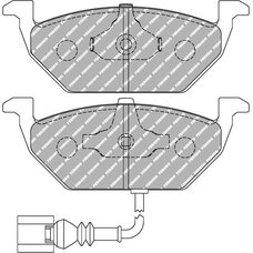 FDS1398 DS PERFOMANCE Колодки для AUDI A3, VW POLO, JETTA IV, GOLF IV, SKODA ROOMSTER, OCTAVIA