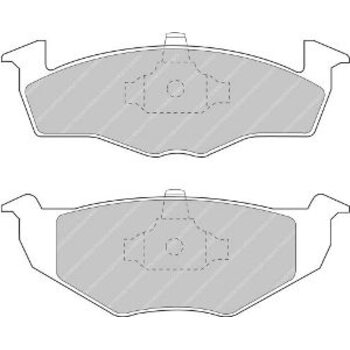 Колодки тормозные Ferodo FCP1054H DS2500 передние
