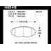 Колодки тормозные HB148S.560 HAWK HT-10 Mazda Miata MX-5 1.6L 14 mm