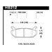 Колодки тормозные HB212E.535 HAWK Blue 9012; Ford, Mazda 14mm