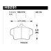 Колодки тормозные HB291B.642