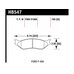 Колодки тормозные HB547W.798 HAWK DTC-30 Ford Truck 20 mm