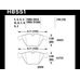 Колодки тормозные HB551G.748 HAWK DTC-60; BMW 19mm
