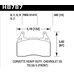 Колодки тормозные HB787G.582 HAWK DTC-60 Corvette (Front) Rev FB