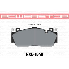 Колодки тормозные NXE-1648 PowerStop NEXT GEN EURO передние BMW M5 F10; M6 F13; M2 F87 M Sport