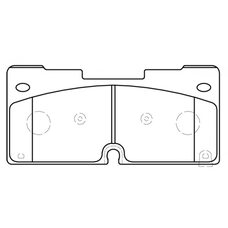 Колодки тормозные HB920Y.706 HAWK LTS Cadillac Escalade, Chevrolet Tahoe, Suburban, 2021->  ПЕРЕДНИЕ