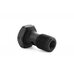 Болт (штуцер) для banjo M10x1 L=18mm  нерж. сталь ЧЕРНЫЙ, Goodridge 992-03-31SCBK