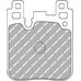 Тормозные колодки FERODO FCP4663H для BMW 1, 2, 3, М2,  М3, М4, 4