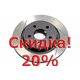 Тормозной диск DBA 42121SR для FORD FOCUS ST, VOLVO V40, V50, C30, C70, S40. Цена с учетом скидки 20%